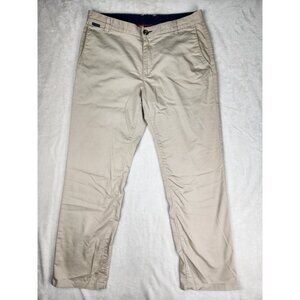 Columbia PFG Pants Mens 34x32 Regular Fit Performance Fishing Gear Outdoor Beige